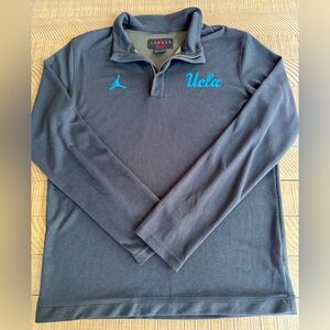 Air Jordan Dri-Fit UCLA Bruins Jacket 1/4 Zip Pullover Shirt Men's Size Medium